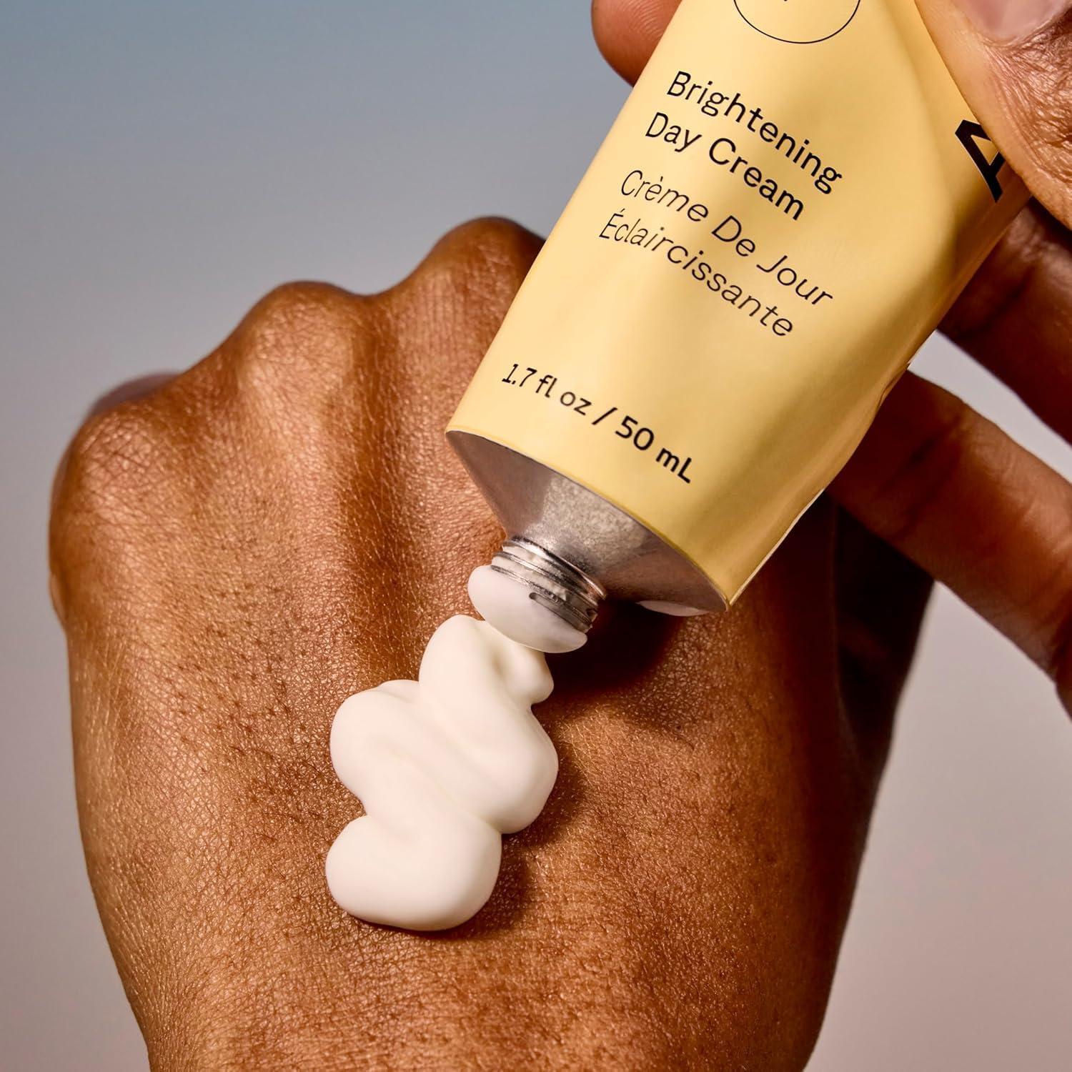imageAcure Brightening Day Cream Cica Cream Anti Aging Moisturizer to Brighten for Women amp Men Facial Lotion Skincare with Argan Oil to Replenish Tone Dry Skin amp Hydrate Cruelty Free 17 fl ozDay Cream