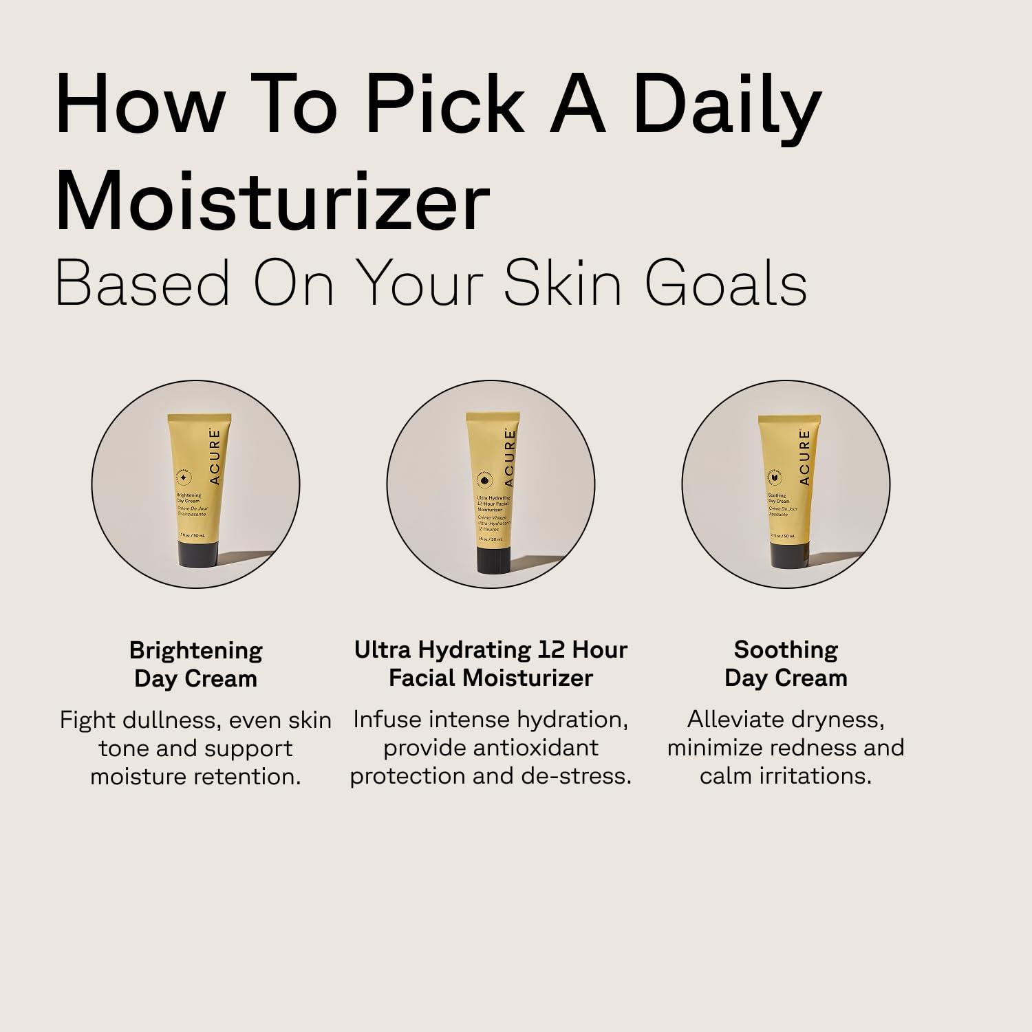 imageAcure Radically Rejuvenating SPF 30 Day Cream Face Moisturizer with SPF 30 amp Vitamin C Anti Aging Sunscreen Hydrating Face Cream Daily Facial Care for Women amp Men with Turmeric Vegan 17 fl oz17 Fl Oz Pack of 1
