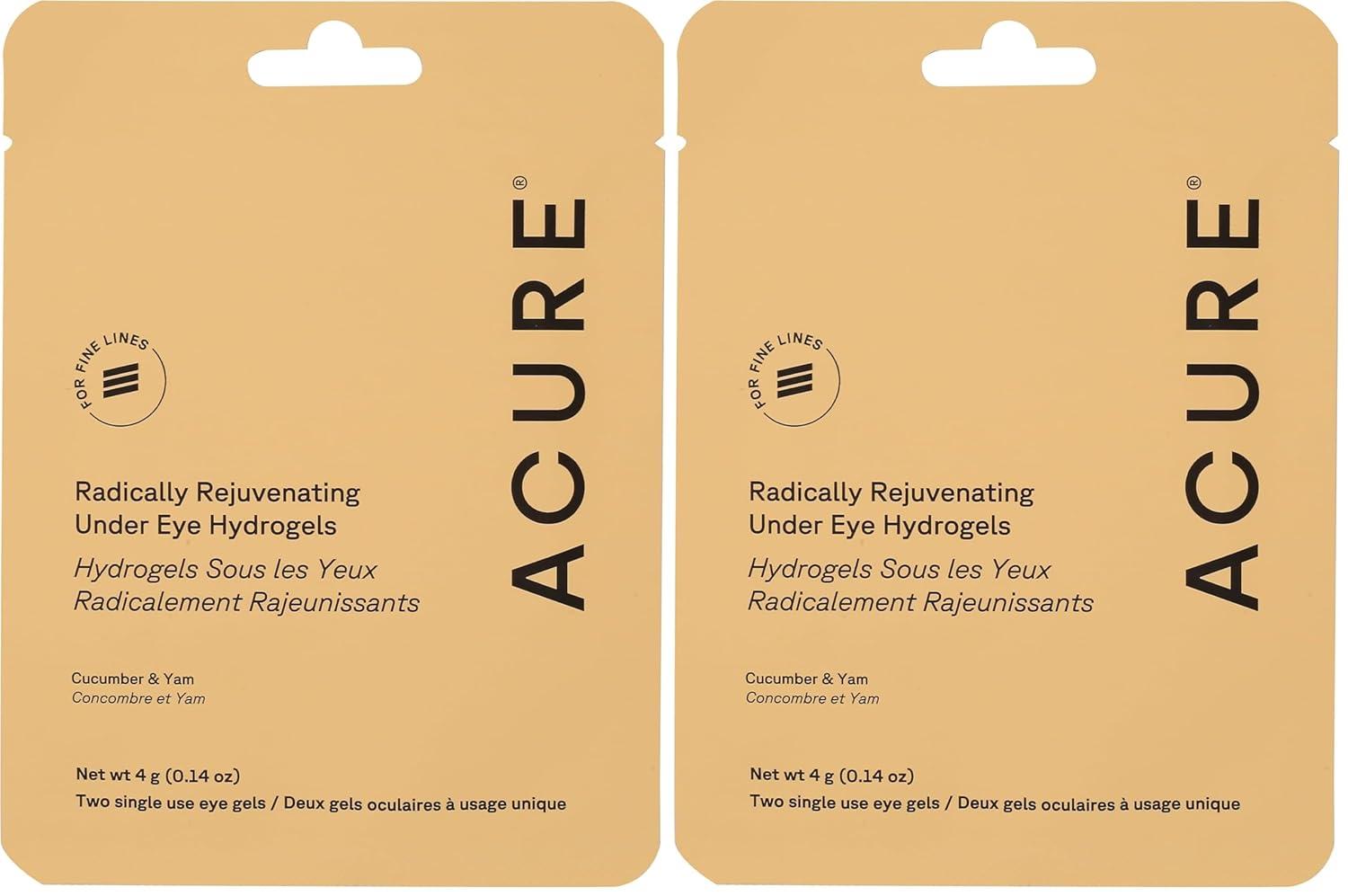 imageAcure Seriously Soothing Under Eye Hydrogels 100 Vegan For Dry to Sensitive Skin Blue Tansy amp Arnica Soothes amp Minimizes Dark Circles Two Single Use 024 Fl OzRadically Rejuvenating