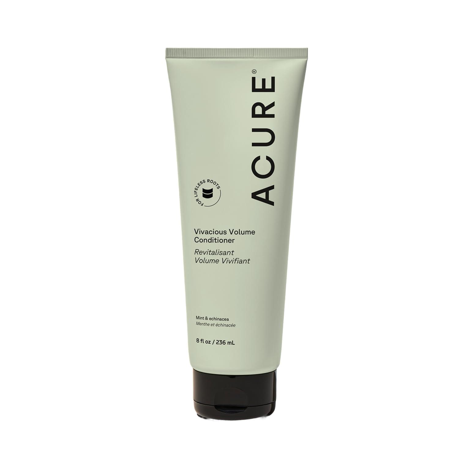 imageAcure Vivacious Volume Conditioner Volumizing Conditioner for Women amp Men Lightweight amp Moisturizing for Fine Thinning Hair Boost amp Lift Thin Hair Paraben amp Sulfate Free Clean Vegan 8 fl oz8 Fl Oz Pack of 1