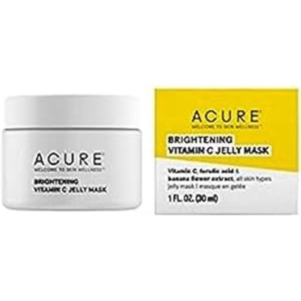 imageACURE Seriously Soothing Blue Tansy Jelly Mask 100 Vegan For Dry to Sensitive Skin Blue Tansy Oil amp Blueberry Extract Soothes amp Hydrates Dry Skin 1 OzVitamin C