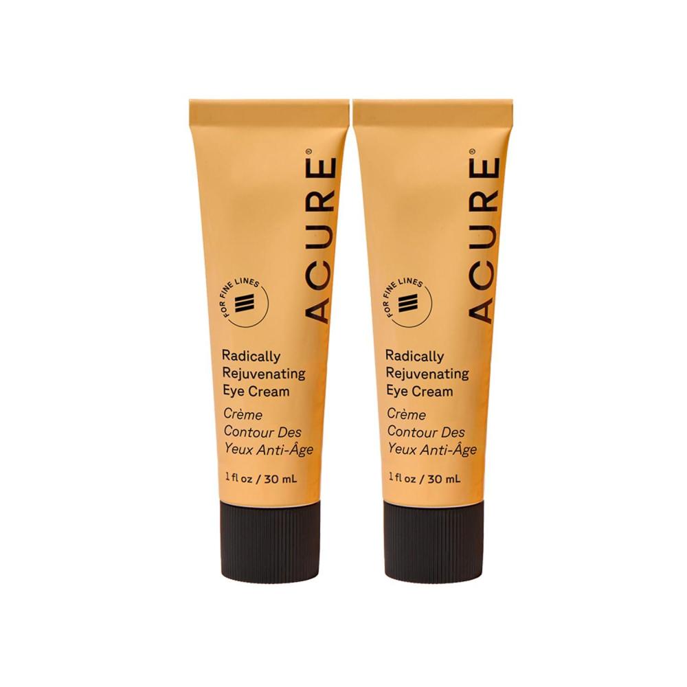 imageAcure Radically Rejuvenating Eye Cream Under Eye Cream for Dark Circles amp Wrinkles Firming amp Hydrating Treatment to Brighten Anti Aging Moisturizer for Hydration with CoQ101 fl oz1 Fl Oz Pack of 2