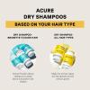 Acure Dry Shampoo – Mini Powder Dry Shampoo for Women with Blonde & Dark Hair, Care to Refresh Treated Color Tinted Hair with Rosemary & Peppermint, Non Aerosol, Clean, 100% Vegan – 1.7 oz Travel Size(Rosemary & Peppermint)