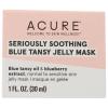 ACURE Seriously Soothing Blue Tansy Jelly Mask | 100% Vegan | For Dry to Sensitive Skin | Blue Tansy Oil & Blueberry Extract – Soothes & Hydrates Dry Skin | 1 Oz(Blue Tansy)
