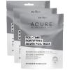 Acure Foil-Time Fortifying Silver Mask | 100% Vegan | Traps Heat to Open Pores For Superior Serum Delivery | Niacinamide & Glacial Glycoproteins – For Rejuvenated & Refreshed Apprearance | 1 Count (ACO02146)(1 Count (Pack of 3))
