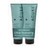 Acure Ultra Hydrating Shampoo and Conditioner Set – Moisturizing Set with Argan Oil for Women & Men with Dry, Damaged, Straight or Curly Hair, 100% Vegan, Paraben Free, Sulfate Free – 8 fl oz (2 Pack)(Shampoo & Conditioner Duo)
