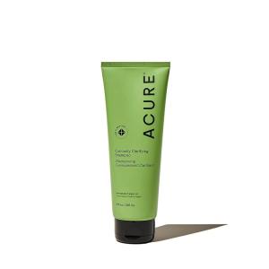 Acure Curiously Clarifying Shampoo – Cleansing & Clarifying Shampoo for Women & Men, Scalp Detox for Product Buildup, Deep Clean for Oily Hair, Detoxify, Remove Build Up, Sulfate Free, Vegan – 8 fl oz(8 Fl Oz (Pack of 1))