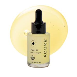 Acure The Essentials Argan Oil – Organic Argan Oil for Hair & Skin, Pure Nourishing Moisture Treatment for Face & Body, Carrier Oil for Essential Oils, Vegan, Natural, Cold Pressed – 1 fl oz(1 Fl Oz (Pack of 1))