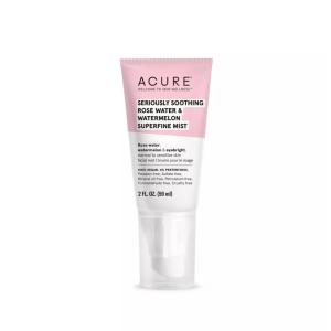 Acure Ultra Hydrating Cucumber & Hyaluronic Superfine Mist – Replenish Skin’s Moisture – Enriched with Cucumber & Hyaluronic Acid – Vegan and Cruelty-Free Formula – No Parabens or Sulfates – 2 Fl Oz(Rosewater & Watermelon)