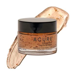 Acure Zombie Cell Clarifying Mask – Detoxifying Face Mask with Niacinamide, Pore Minimizer, Facial Treatment for Dark Spots & Blackheads, Exfoliating Skincare, Sulfate Free – 1.3 fl oz(1.3 Fl Oz (Pack of 1))