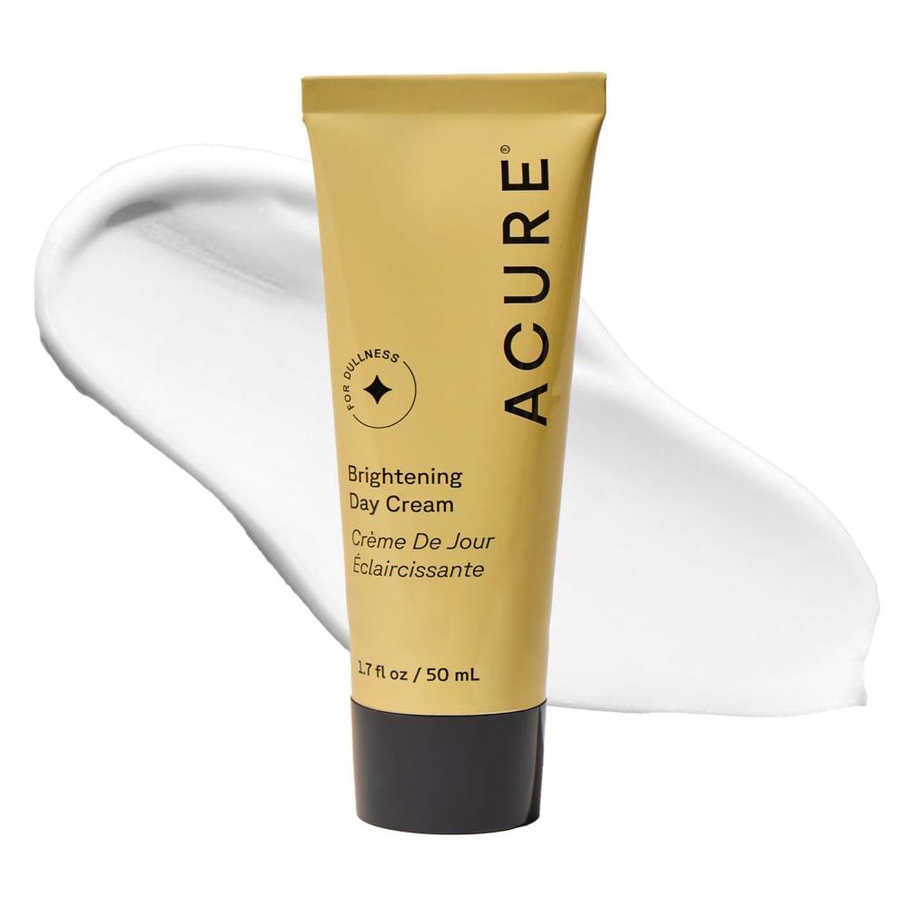 imageAcure Brightening Day Cream  Cica Cream Anti Aging Moisturizer to Brighten for Women amp Men Facial Lotion Skincare with Argan Oil to Replenish Tone Dry Skin amp Hydrate Cruelty Free  17 fl oz