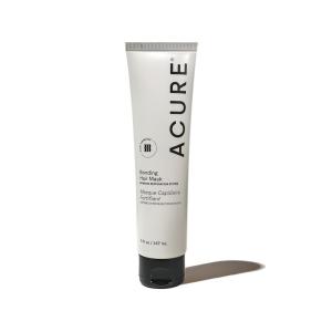 Acure Bonding Hair Mask – Weekly Deep Conditioning Hair Mask for Damaged Locks, Rescue Bond Repair Treatment for Dry, Damaged, Thin, Fine Locks, Natural Ingredients, Vegan – 5 fl oz(5 Fl Oz (Pack of 1))