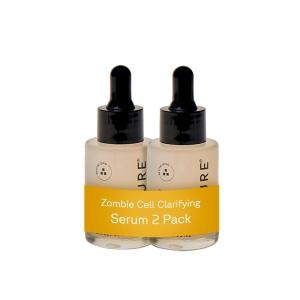 Acure Zombie Cell Clarifying Serum – Rejuvenate Face Serum with Niacinaminde & Milk Thistle, Hydrating Anti Aging Daily Treatment to Tone Skin & Boost Cell Turnover for Natural Glow – 1 fl oz(1 Fl Oz (Pack of 2))