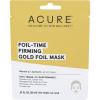 Acure Foil Time Firming Gold Foil Mask Single, 0.67 Fl Oz