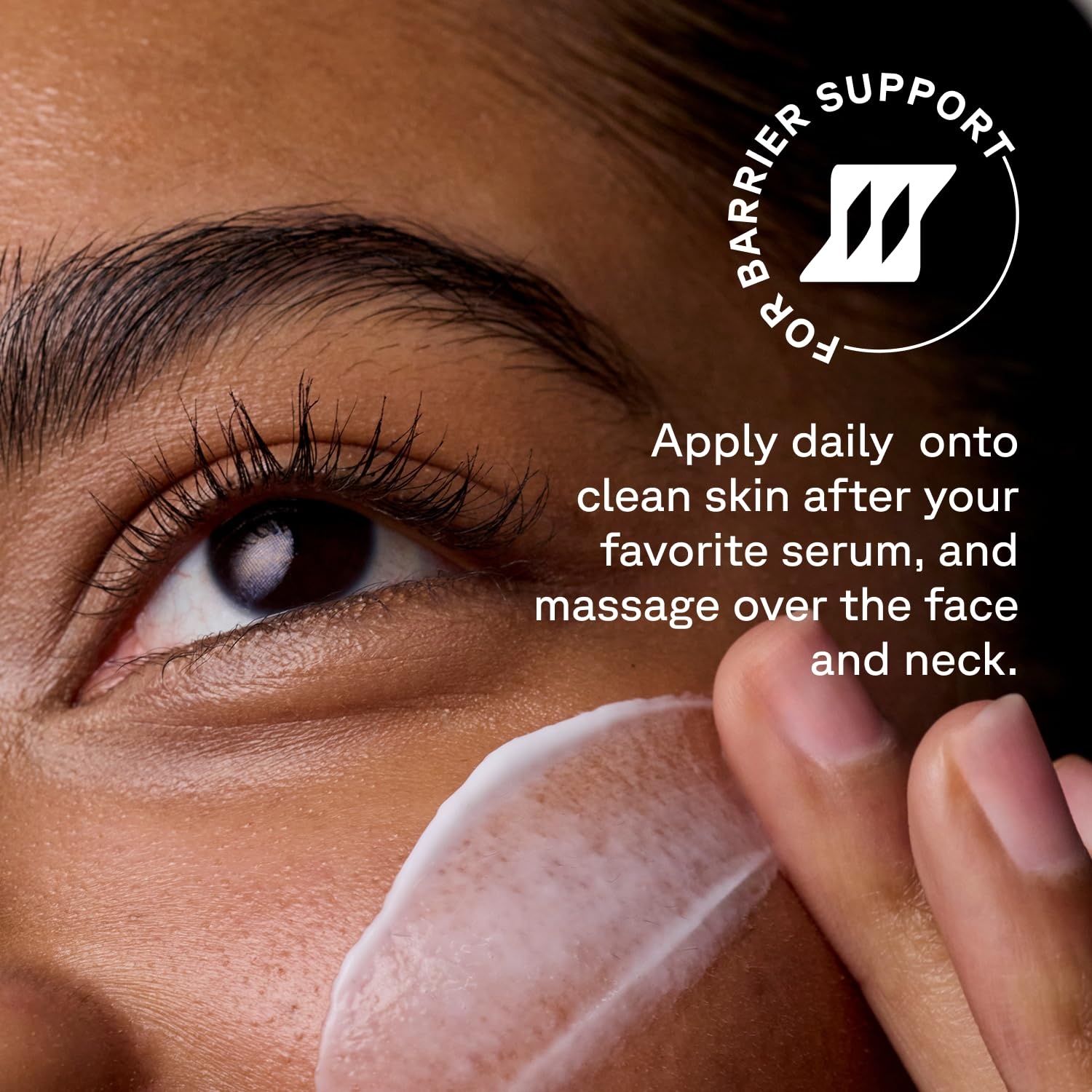 image:imageAcure Advanced Barrier Support Moisturizer Hydrating Facial Cream Complex Barrier Support for All Skin Types Contains Ectoin Plant Exosomes amp Ceramide Mesh Network 17 fl oz