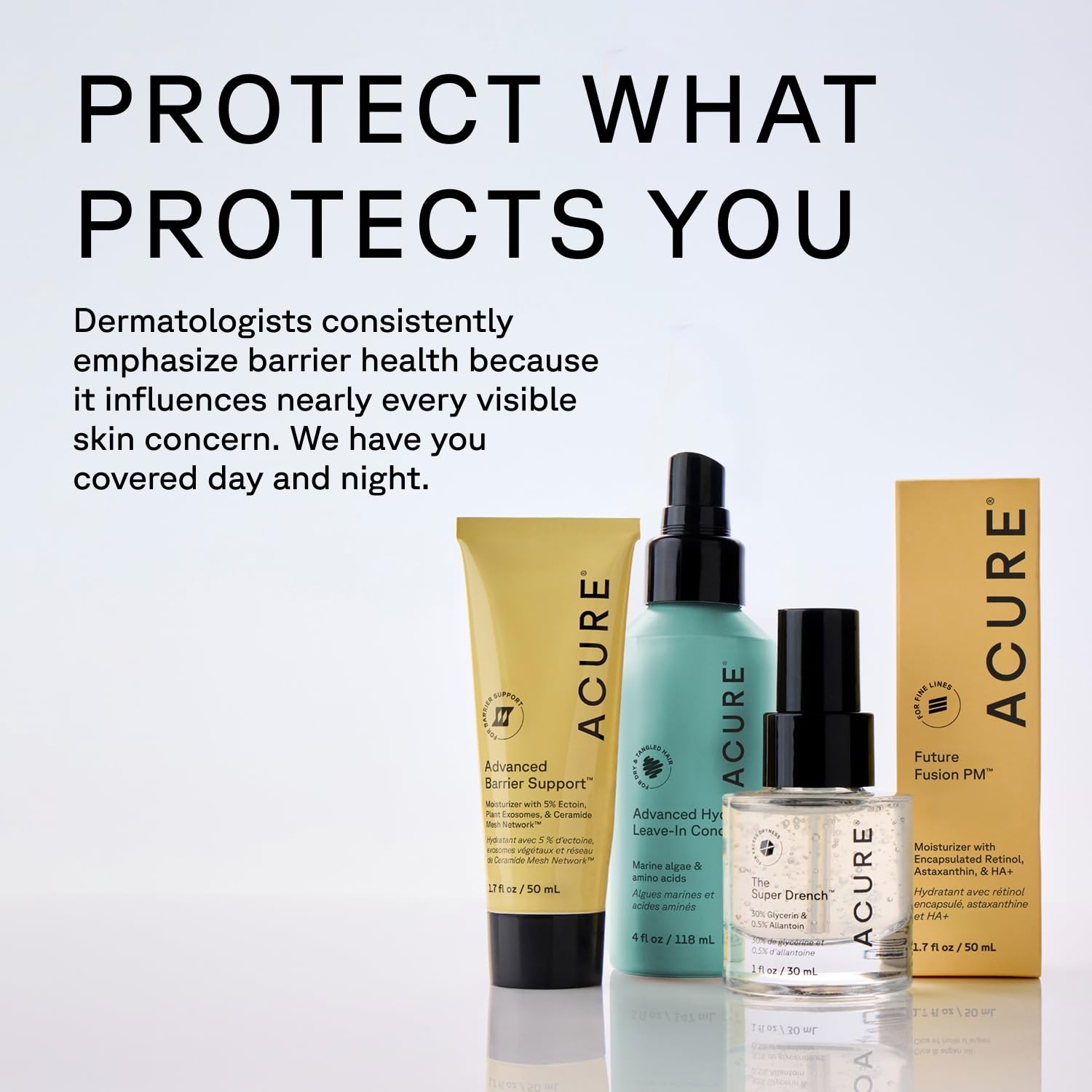 image:imageAcure Future Fusion PM Face Moisturizer Nightly Hydration Serum for Women amp Men Firming amp Smoothing Retinol and Hyaluronic Acid Blend Refines the Look of Skin Texture amp Tone 17 fl oz