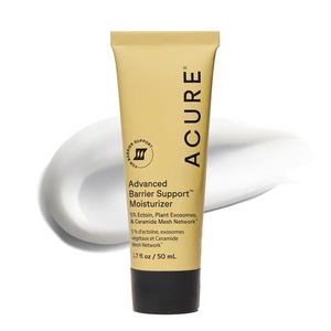 Acure Advanced Barrier Support Moisturizer – Hydrating Facial Cream Complex, Barrier Support for All Skin Types, Contains Ectoin, Plant Exosomes, & Ceramide Mesh Network – 1.7 fl oz
