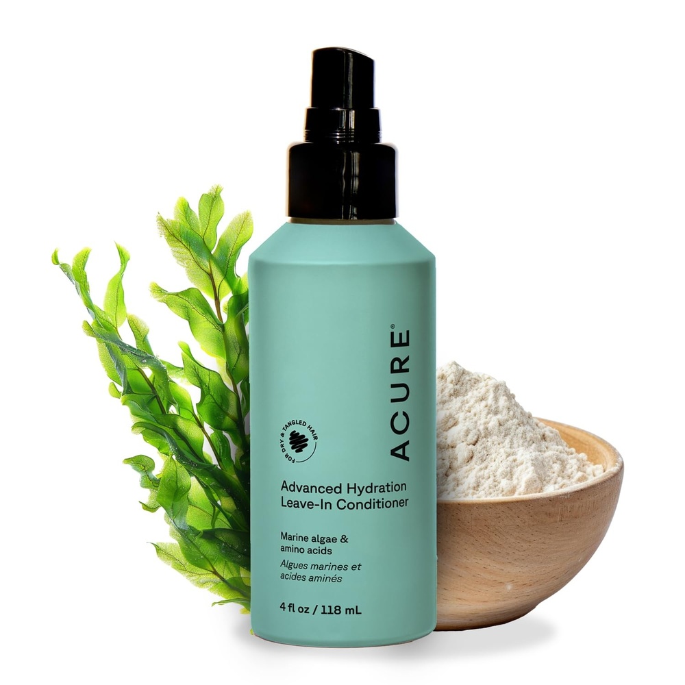 image:imageAcure Advanced Hydration LeaveIn Conditioner Hair Hydration amp Conditioning Spray Amino Acids for Moisturizing Detangling amp Conditioning for Women amp Men Marine Algae amp Yuzu Ingredients 4 fl oz